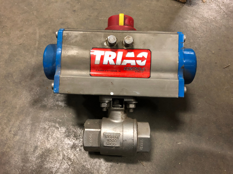 11 - 1” TRIAC Air Actuator Valves